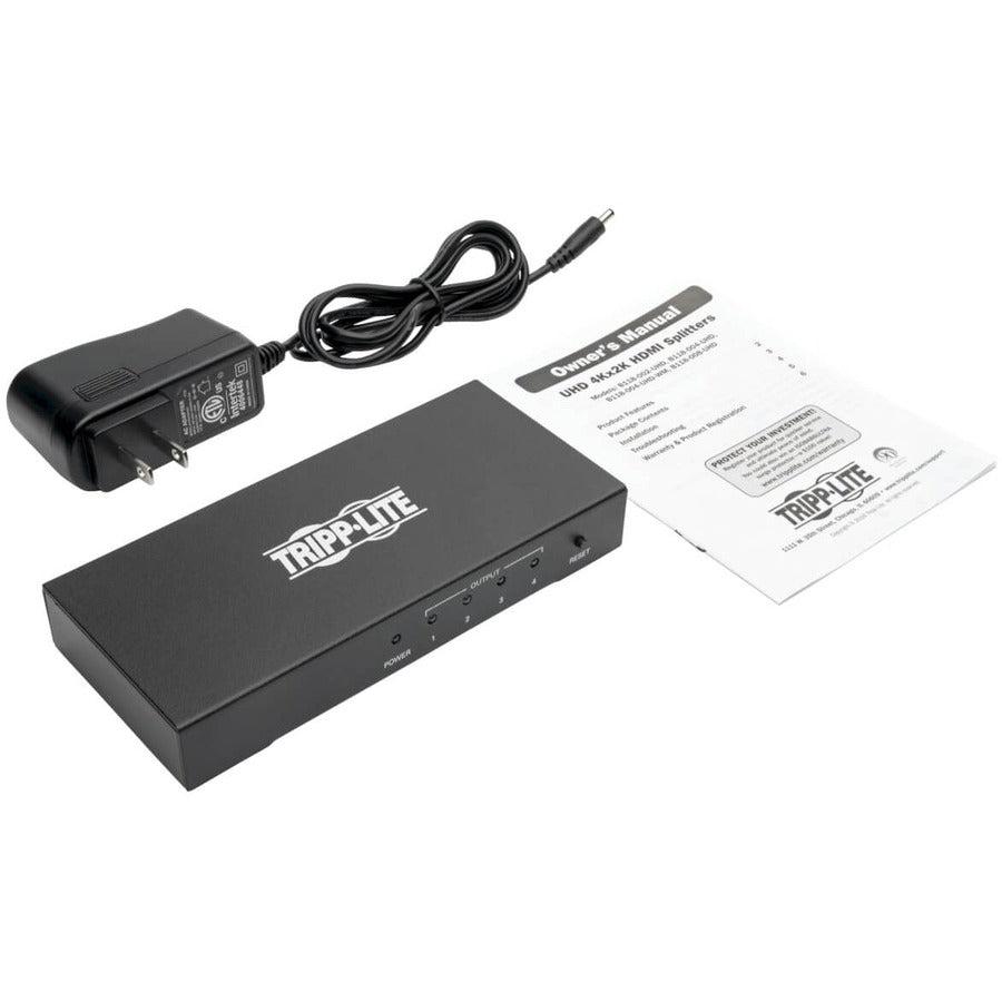 Tripp Lite B118-004-Uhd Video Splitter Hdmi 4X Hdmi