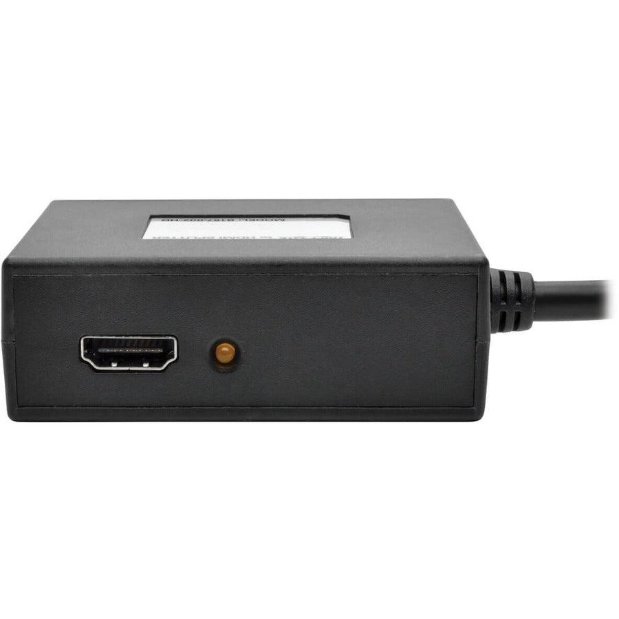 Tripp Lite B157-002-Hd 2-Port Displayport To Hdmi Hub, Dp1.2, Taa