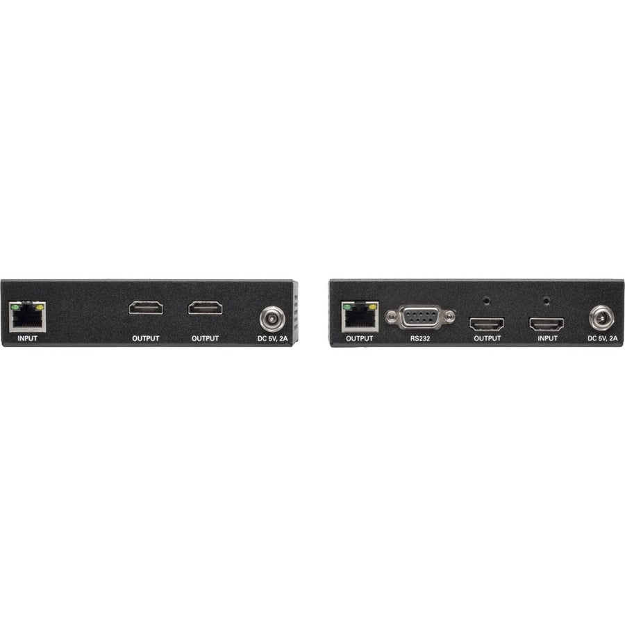 Tripp Lite B160-201-Hsi Hdmi Over Ip Extender Kit With Built-In 2-Port Splitter, Rs-232 Serial And Ir Control, 1080P 60 Hz, 328 Ft. (100 M), Taa