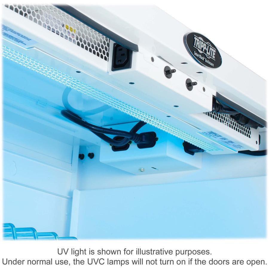 Tripp Lite Cs16Usbwhg Portable Device Management Cart/Cabinet Portable Device Management Cabinet White