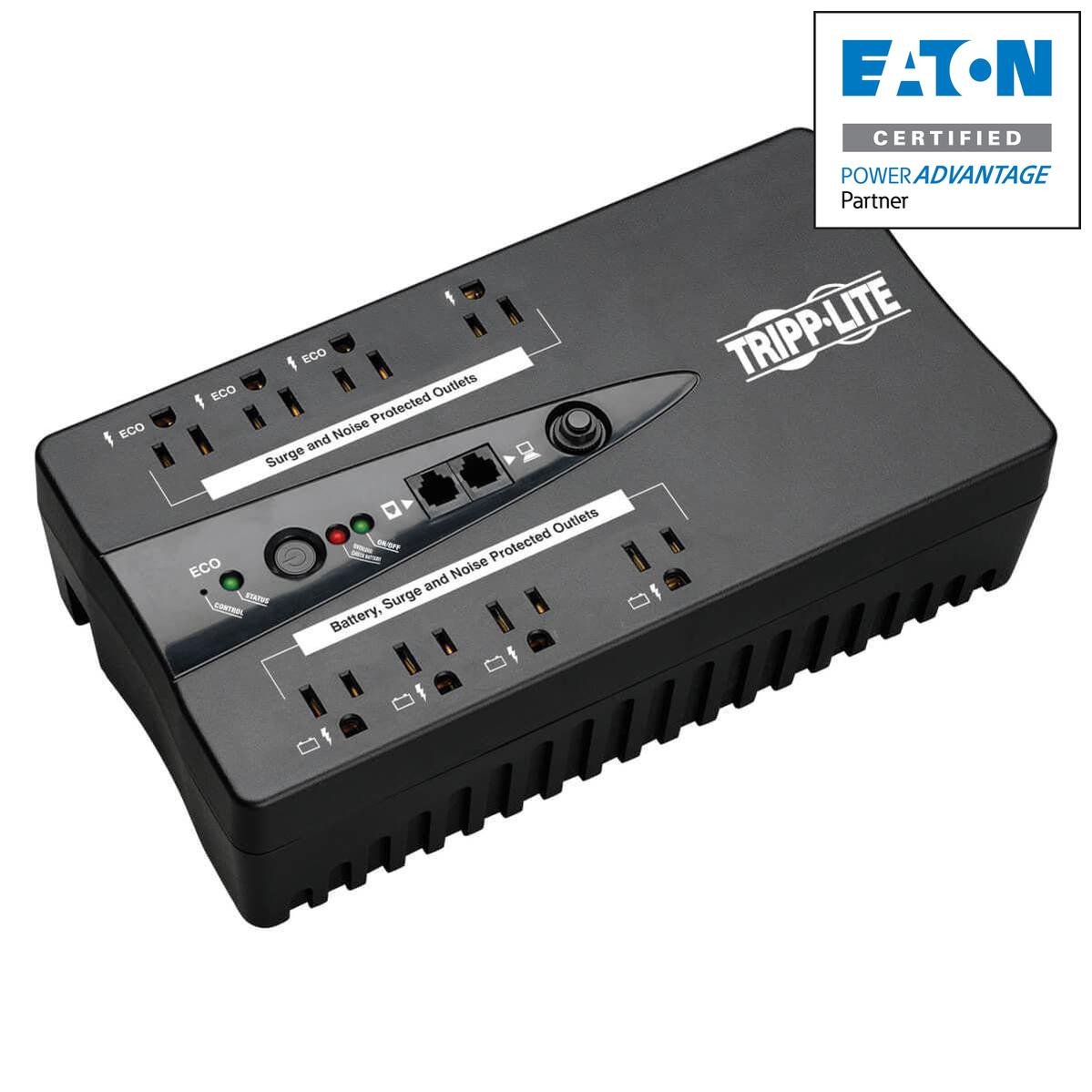 Tripp Lite Eco550Upstaa Uninterruptible Power Supply (Ups) 0.55 Kva 300 W 8 Ac Outlet(S)