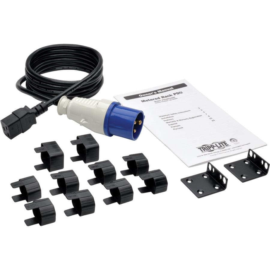 Tripp Lite Eaton PDUMH16HV 3.7kW Metered PDU - Single-Phase 1U Rack Mount 208/230V | TeCiSoft