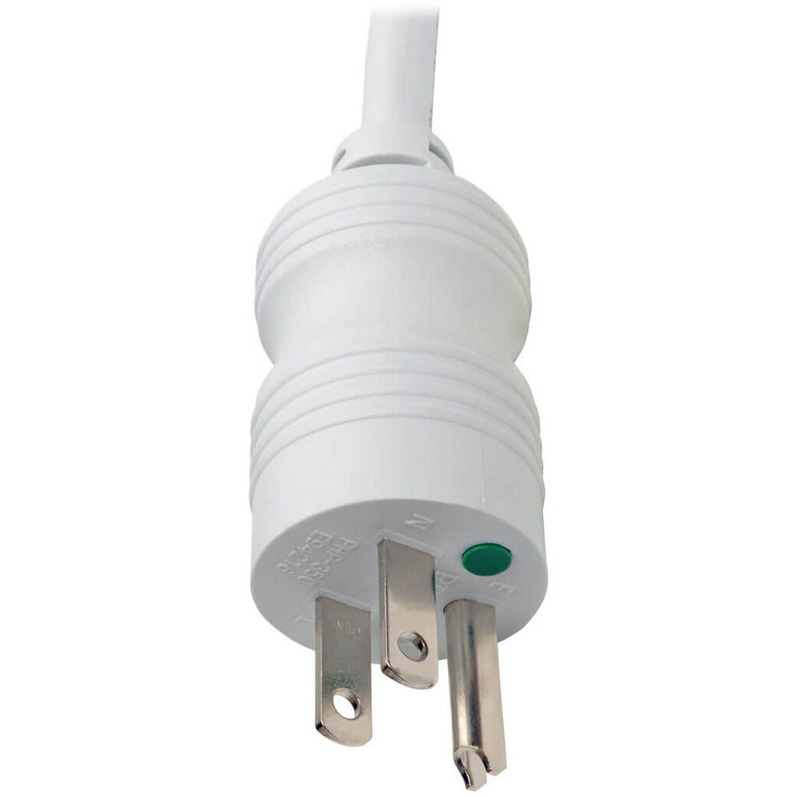 Tripp Lite For Patient-Care Vicinity–Ul 60601-1 Medical-Grade Power Strip; 4 15A Hospital-Grade Outlets, Safety Covers, 6 Ft. Cord