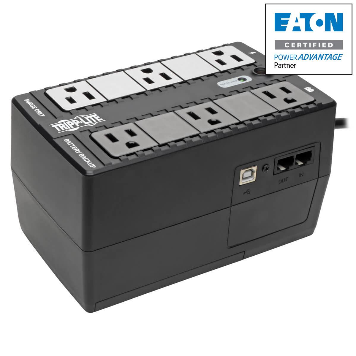 Tripp Lite Internet350U Uninterruptible Power Supply (Ups) Standby (Offline) 0.35 Kva 210 W 6 Ac Outlet(S)