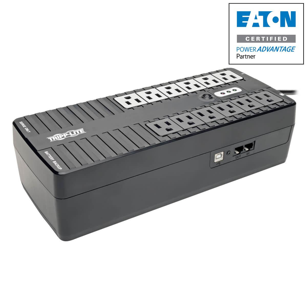 Tripp Lite Internet Office 120V 750Va 450W Standby Ups, Ultra-Compact Desktop, Usb Port