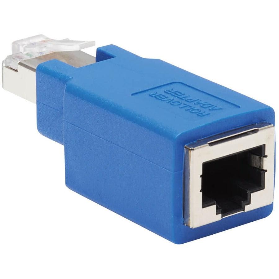 Tripp Lite N034-001-Sh Cisco Serial Console Rollover Adapter (M/F) - Rj45 To Rj45, Shielded, Blue