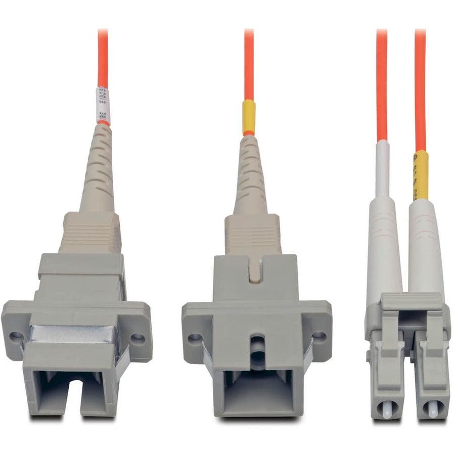 Tripp Lite N458-001-62 Duplex Multimode 62.5/125 Fiber Adapter (Lc-Sc M/F) 1 Ft. (0.31 M)