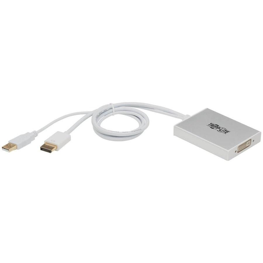 Tripp Lite P134-06N-Dvi-Dl Displayport To Dvi Dual-Link Active Adapter Video Converter (M/F), 6-In. (15.24 Cm)