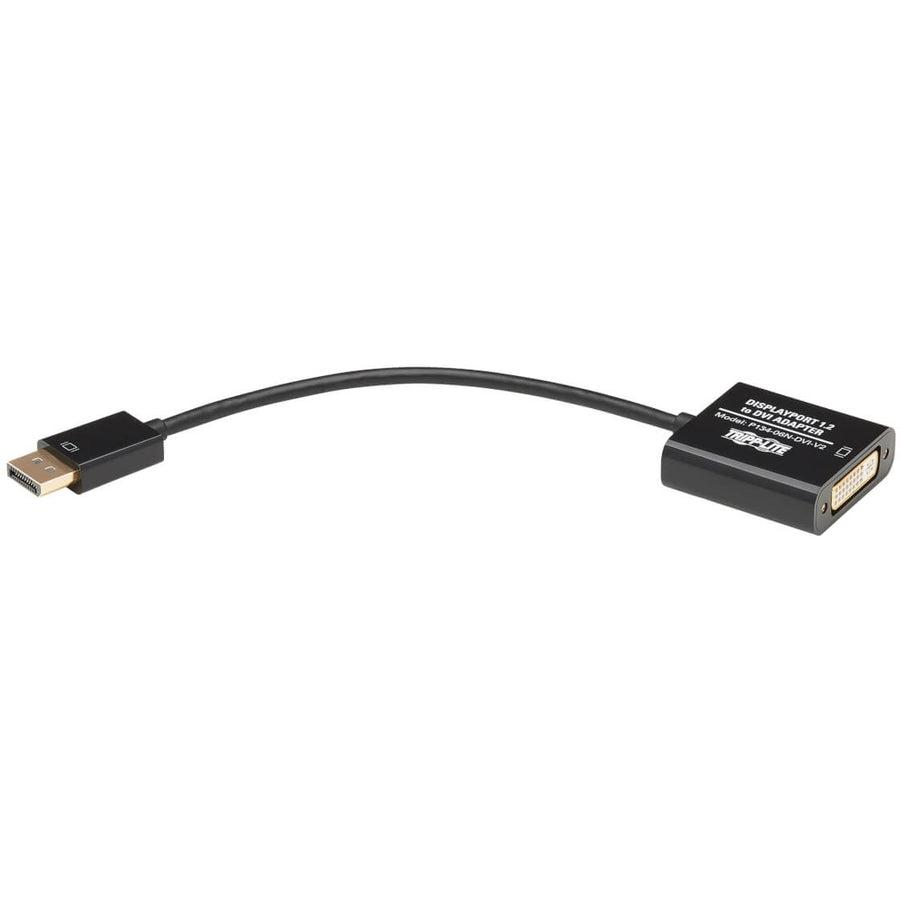 Tripp Lite P134-06N-Dvi-V2 Displayport To Dvi Active Adapter Video Converter, Dp Ver 1.2, (M/F), 6-In. (15.24 Cm)
