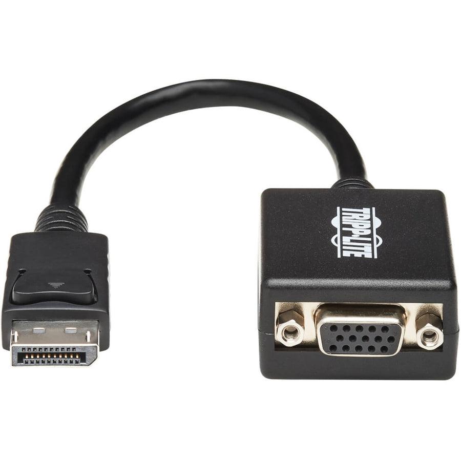Tripp Lite P134-06N-Vga Displayport To Vga Active Adapter Video Converter (M/F), 6-In. (15.24 Cm)