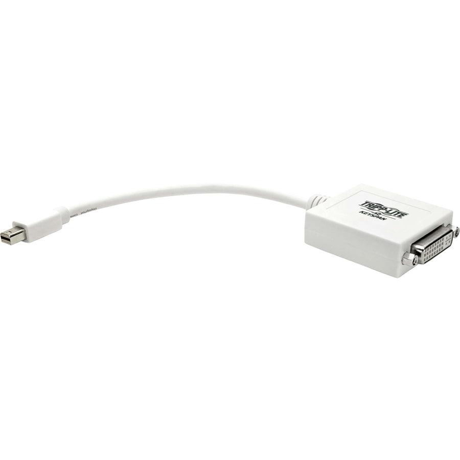 Tripp Lite P137-06N-Dvi Keyspan Mini Displayport To Dvi Adapter, Video Converter For Mac/Pc, White (M/F), 6-In. (15.24 Cm)