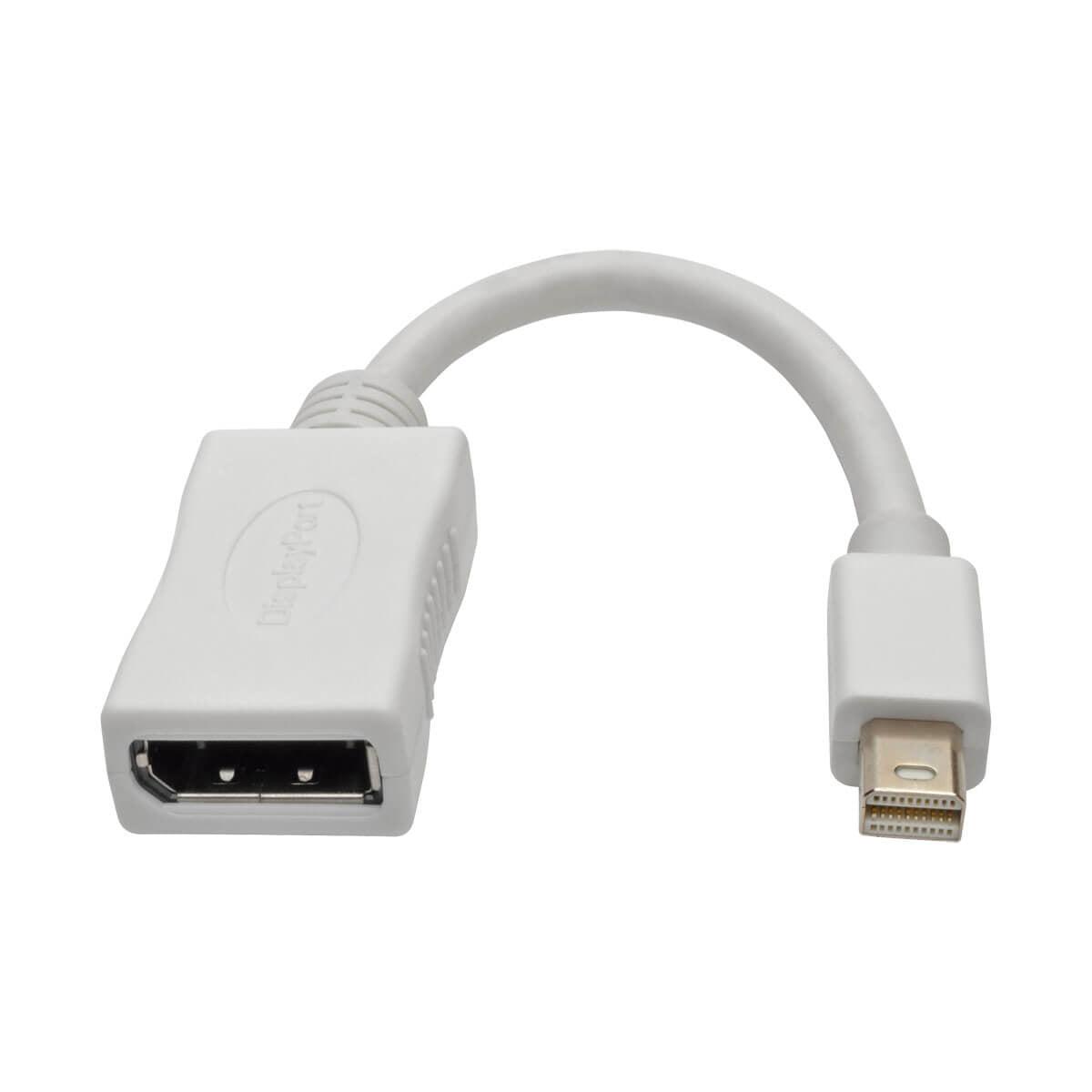 Tripp Lite P139-06N-Dp-V2B Keyspan Mini Displayport To Displayport Cable Adapter (M/F) - 4K 60 Hz, Dp 1.2, Hdcp 2.2, 6 In. (15.2 Cm)
