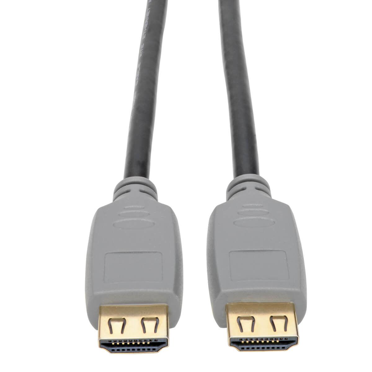 Tripp Lite P568-006-2A 4K Hdmi Cable (M/M) - 4K 60 Hz, Hdr, 4:4:4, Gripping Connectors, Black, 6 Ft.
