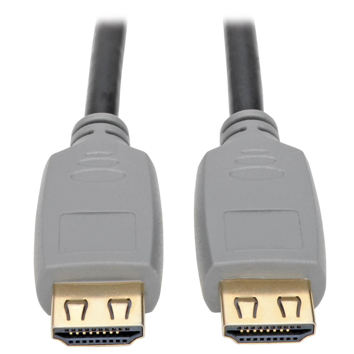 Tripp Lite P568-01M-2A 4K Hdmi Cable (M/M) - 4K 60 Hz, Hdr, 4:4:4, Gripping Connectors, Black, 1 M