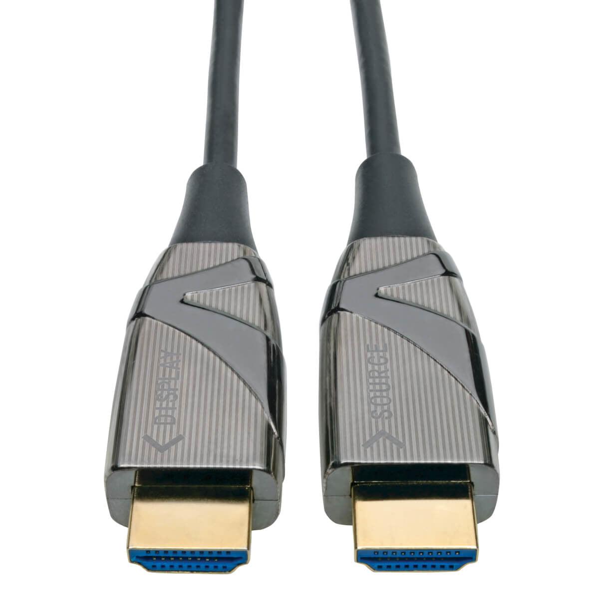 Tripp Lite P568-60M-Fbr 4K Hdmi Fiber Active Optical Cable (Aoc) - 4K 60 Hz, Hdr, 4:4:4 (M/M), 60 M