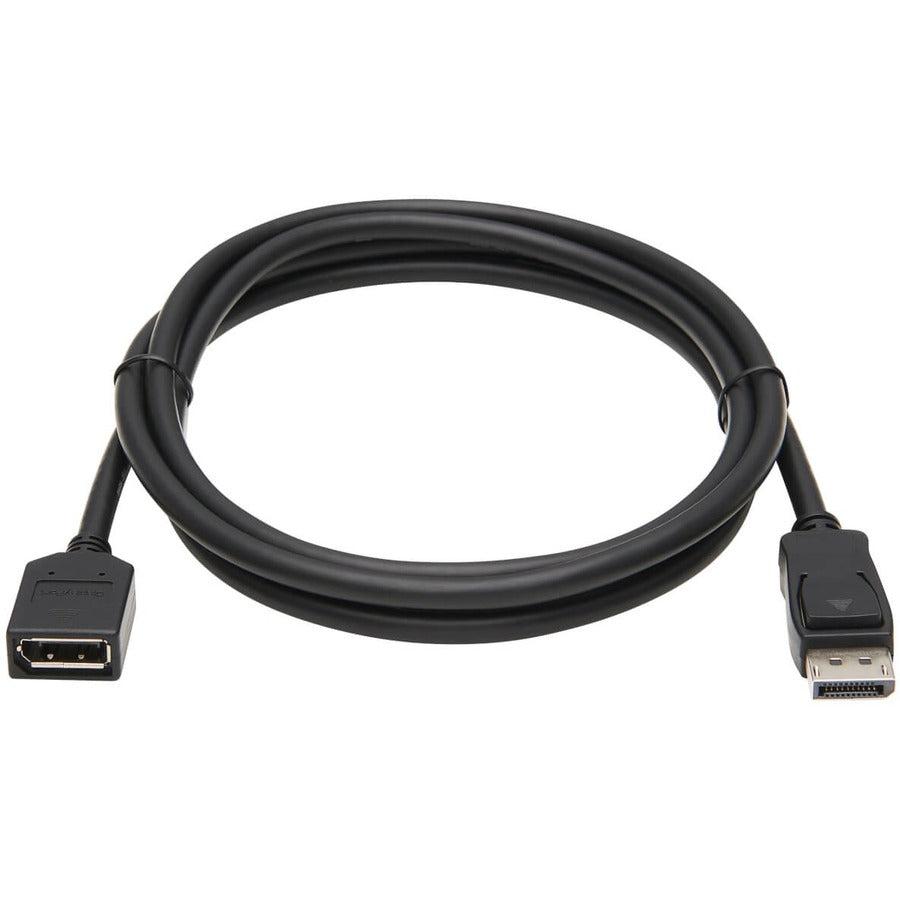 Tripp Lite P579-006 Displayport Extension Cable With Latch, 4K @ 60 Hz, Hdcp 2.2 (M/F), 6 Ft. (1.83 M)