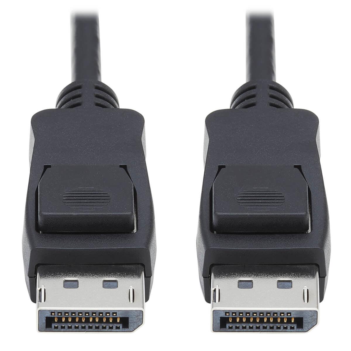Tripp Lite P580-003-V4 Displayport 1.4 Cable (M/M) - Uhd 8K, Hdr, 4:2:0, Hdcp 2.2, Latching Connectors, Black, 3 Ft.