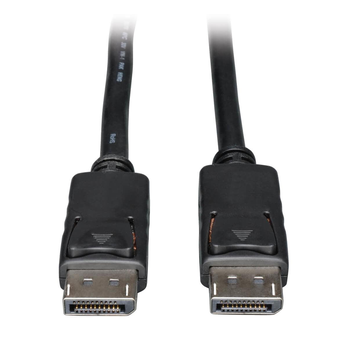 Tripp Lite P580-030 Displayport Cable With Latches, 4K @ 30 Hz, (M/M) 30 Ft. (9.14 M)
