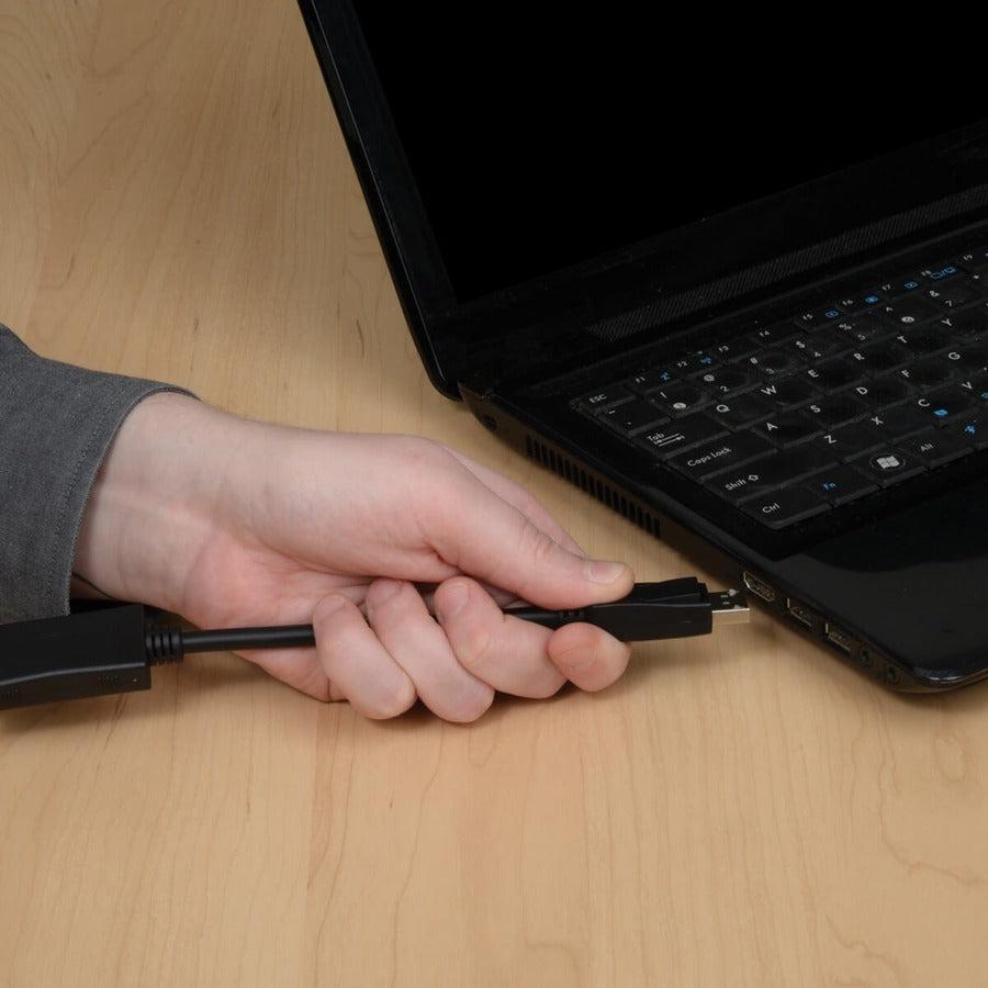 Tripp Lite P581-003-Vga Displayport To Vga Active Adapter Cable (Dp With Latches To Hd15 M/M), 3 Ft. (0.9 M)