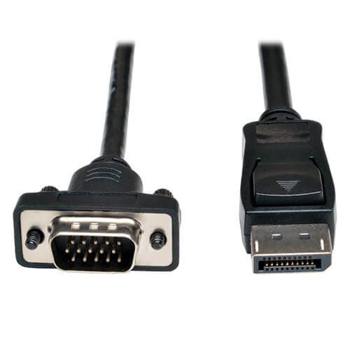 Tripp Lite P581-010-Vga Displayport To Vga Active Adapter Cable (Dp With Latches To Hd15 M/M), 10 Ft. (3.1 M)