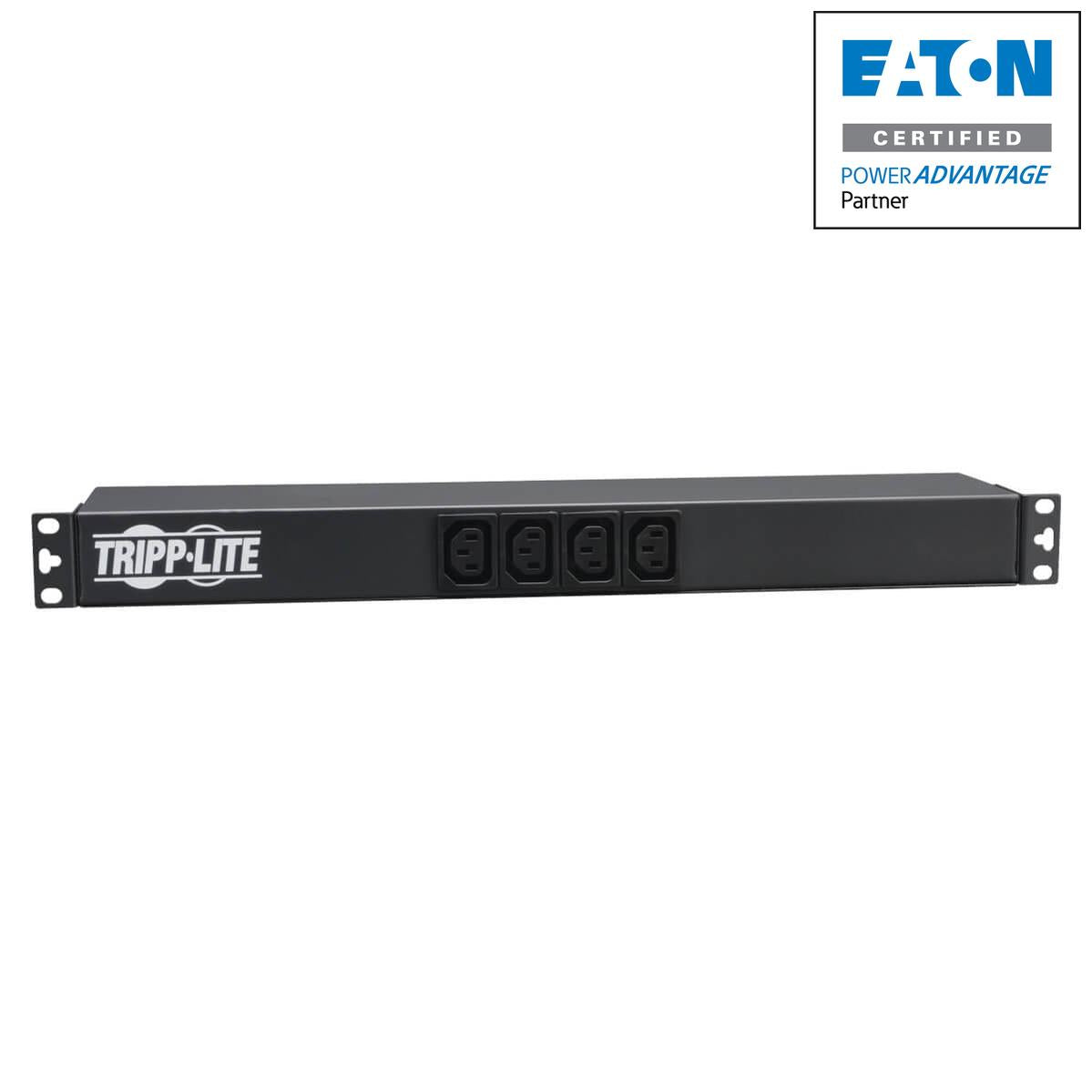 Tripp Lite Pdu12Iec 1.9-3.8Kw Single-Phase 120240V Basic Pdu, 14 Outlets (12 C13 & 2 C19), C20 16A Input, 1U Rack-Mount