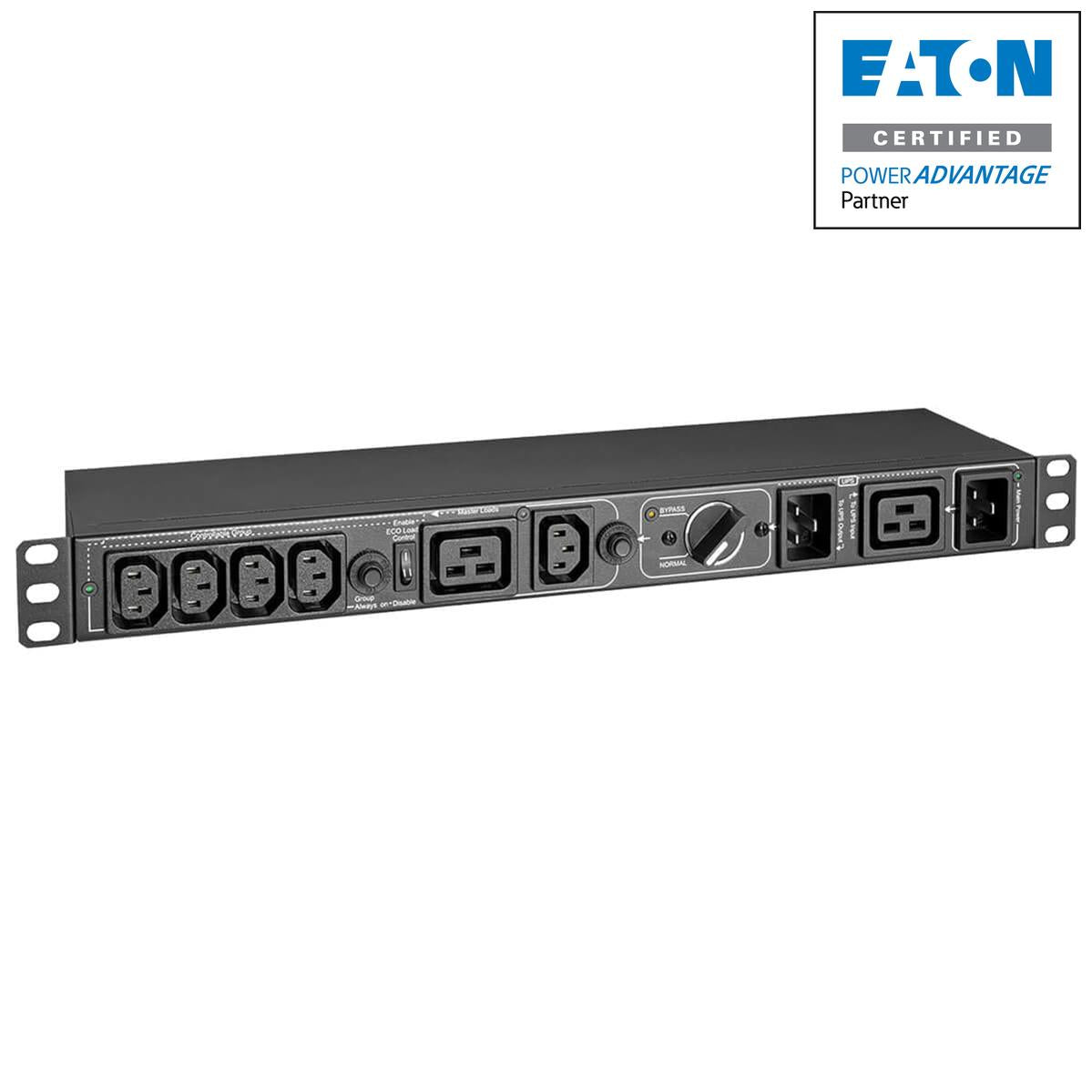 Tripp Lite Pdubhv201U 200-250V 16A Single-Phase Hot-Swap Pdu With Manual Bypass - 5 C13 And 1 C19 Outlets, 2 C20 Inlets, 1U Rack/Wall
