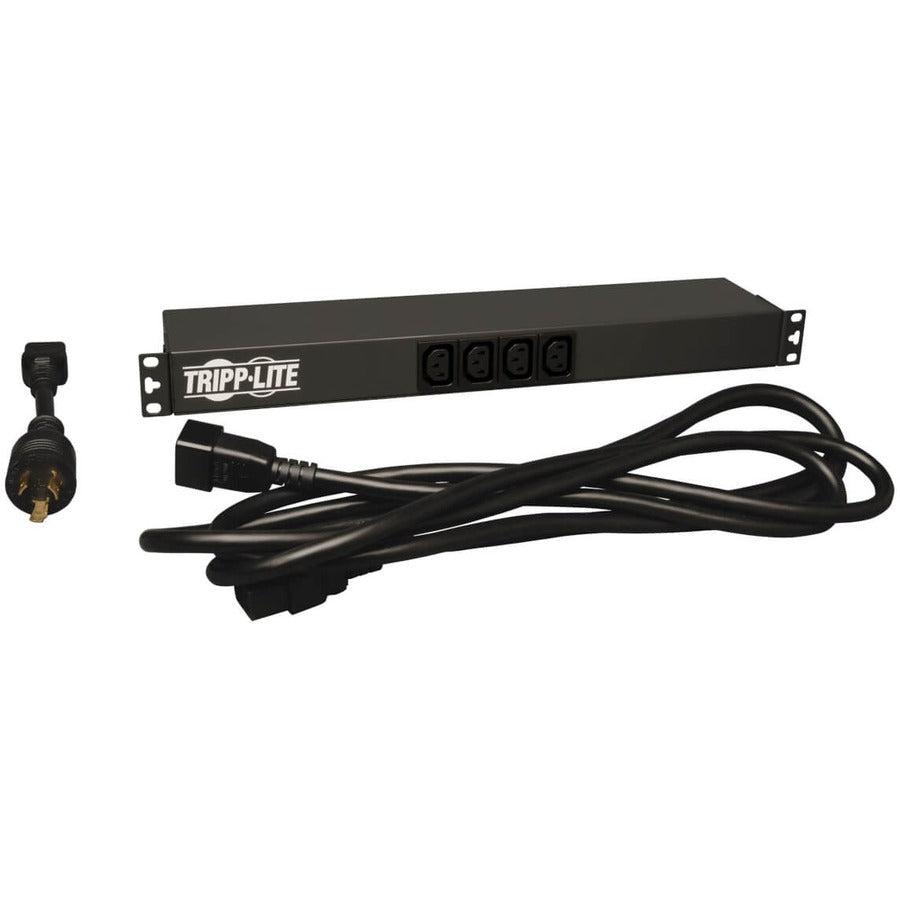 Tripp Lite PDUH20DV 1U Rack Mount PDU - Dual Voltage Power Distribution Unit 100-240V