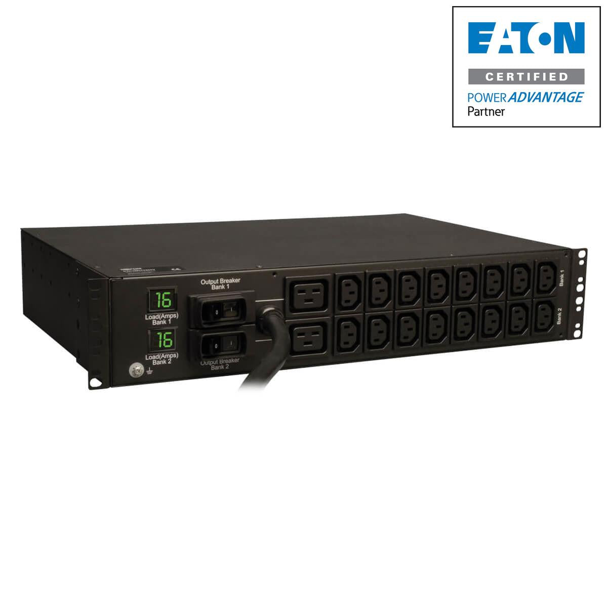 Tripp Lite Pdumh32Hv 7.4Kw Single-Phase Local Metered Pdu, 230V Outlets (2-C19, 16-C13), Iec-309