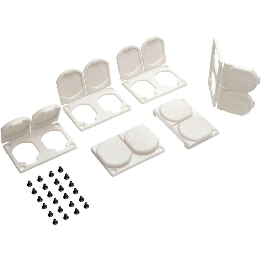 Tripp Lite Replacement Outlet Covers For Compatible Hospital-Grade Power Strips