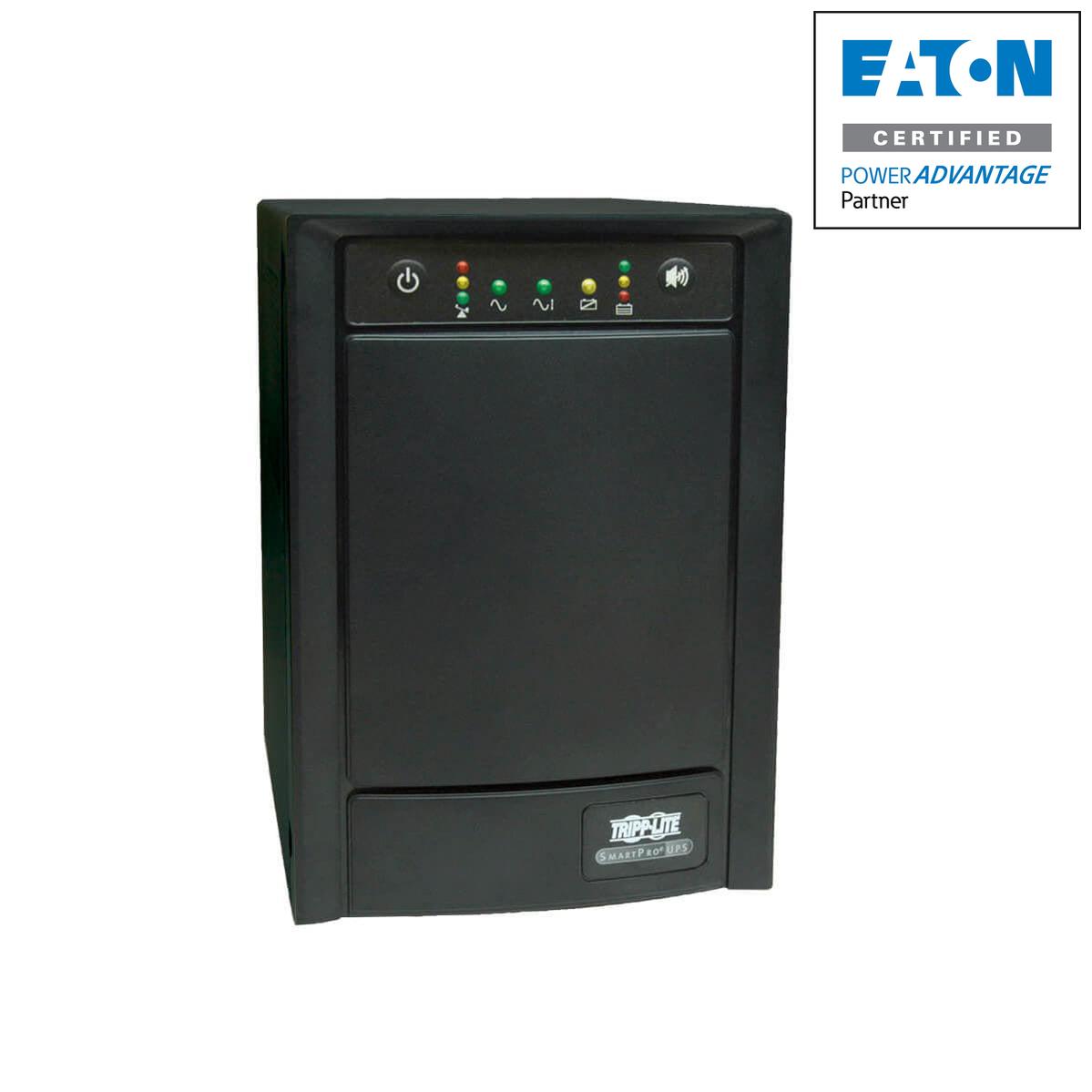 Tripp Lite Smx1500Slt Smartpro 230V 1.5Kva 900W Line-Interactive Sine Wave Ups, Tower, Network Card Options, Usb, Db9, 8 Outlets