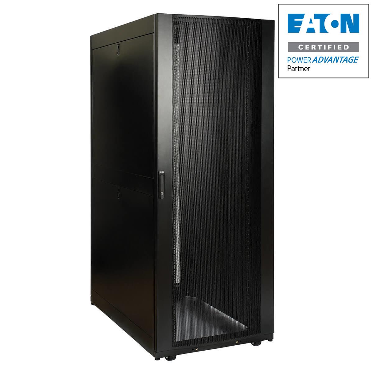 Tripp Lite Sr42Ubdpwd 42U Smartrack Deep And Wide Rack Enclosure Cabinet With Doors & Side Panels