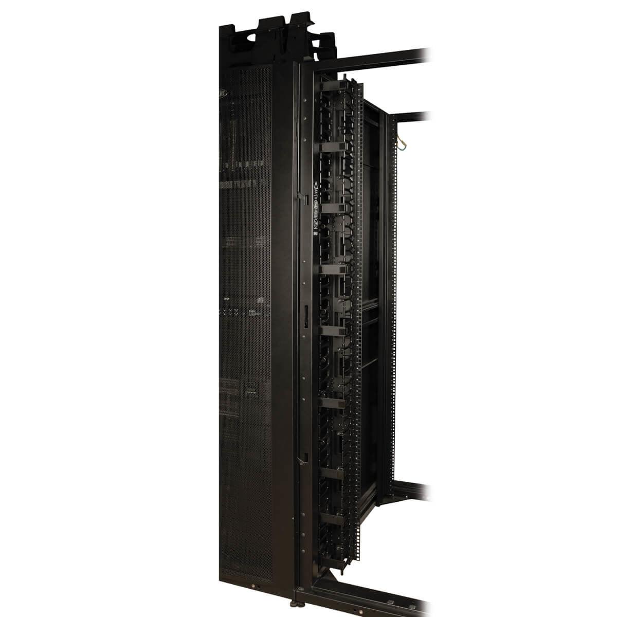 Tripp Lite Srcablevrt3 Smartrack 3-In. (7.62 Cm) Wide High Capacity Vertical Cable Manager - Double Finger Duct