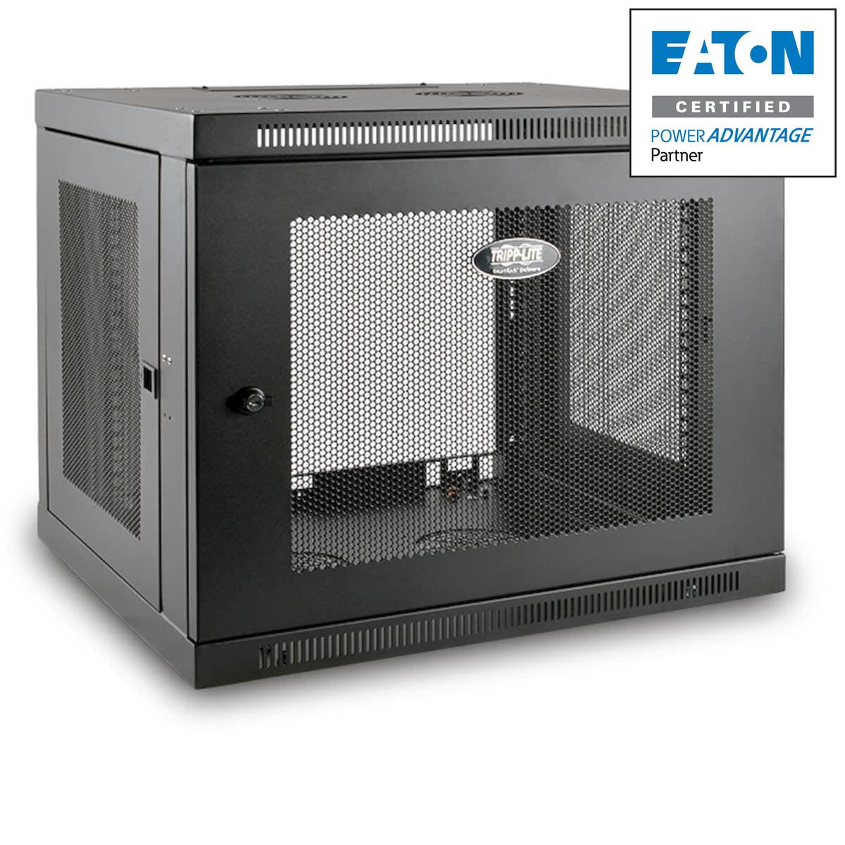 Tripp Lite Srw9Udp Smartrack 9U Low-Profile Switch-Depth-Plus Wall-Mount Mini Rack Enclosure