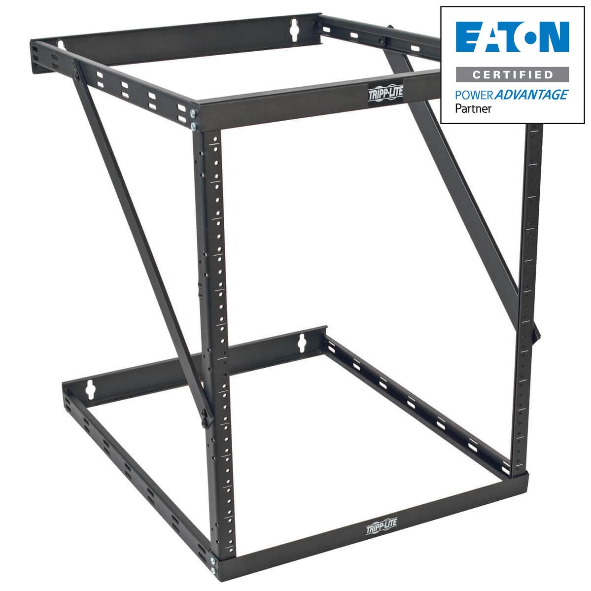 Tripp Lite Srwo8U22Dp Smartrack 8U/12U/22U Expandable Low-Profile Ups-Depth Wall-Mount 2-Post Open-Frame Rack