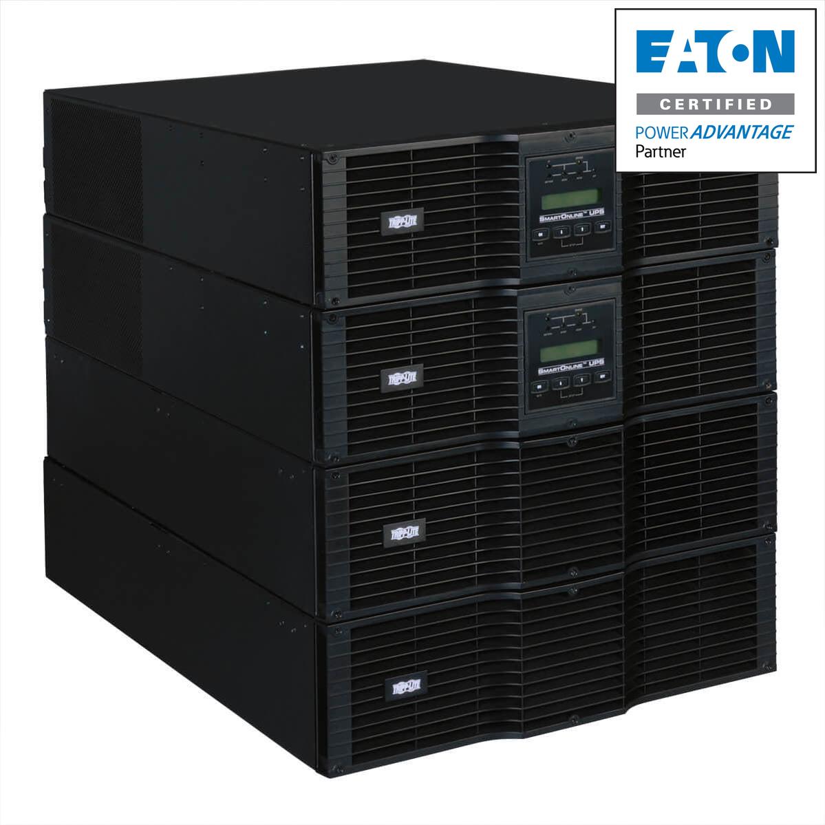 Tripp Lite Su20Krthw Smartonline 200-240V, 20Kva 18Kw Double-Conversion Ups, N+1, 12U, Network Card Slot, Usb, Db9, Bypass, Hardwire