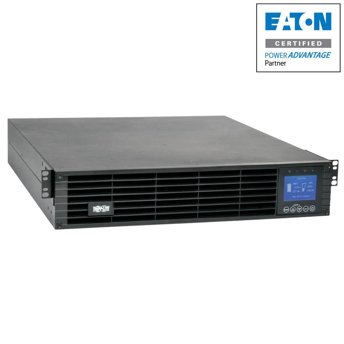 Tripp Lite Suint1500Lcd2Un 208/230V 1500Va 1350W Double-Conversion Ups - 6 Outlets, Extended Run, Webcardlx, Lcd, Usb, Db9, 2U