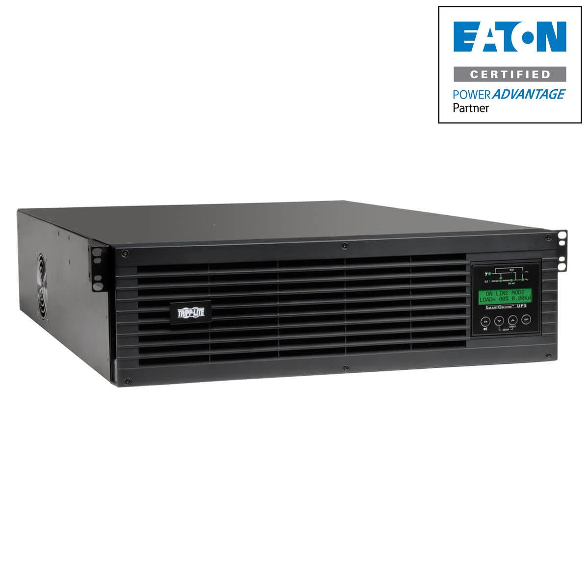 Tripp Lite Smartonline 100-127V 3Kva 2.7Kw On-Line Double-Conversion Ups, Extended Run, Snmp, Webcard, 3U Rack, Lcd Display, Usb, Db9 Serial