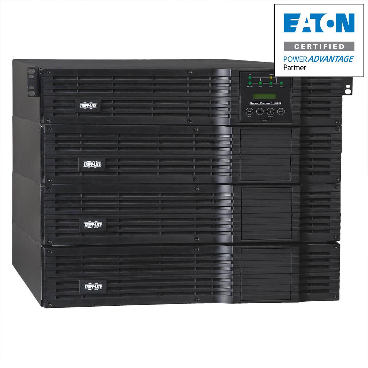 Tripp Lite Smartonline 240/120V Or 208/120V 12Kva 8.4Kw On-Line Double-Conversion Ups, Extended Run, Snmp, Webcard, 8U Rack/Tower, Usb, Db9 Serial