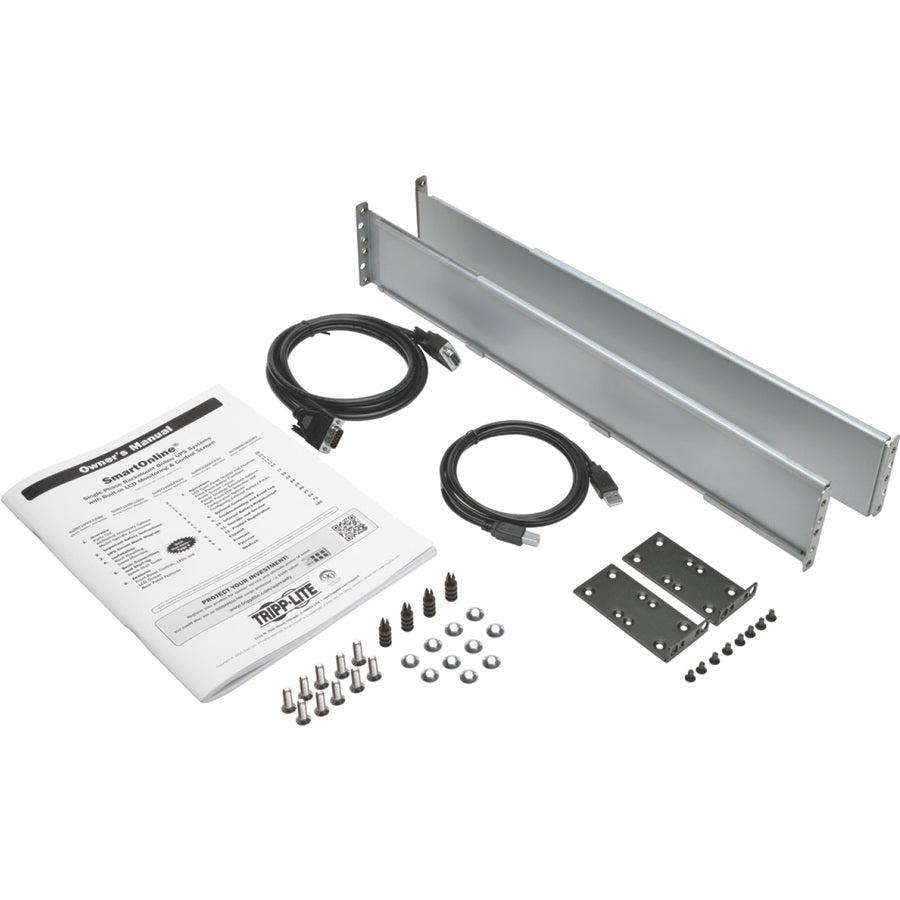 Tripp Lite Smartonline 208/240V 3Kva 2.7Kw Double-Conversion Ups, 2U, Extended Run, Network Card Slot, Lcd, Usb, Db9, Energy Star