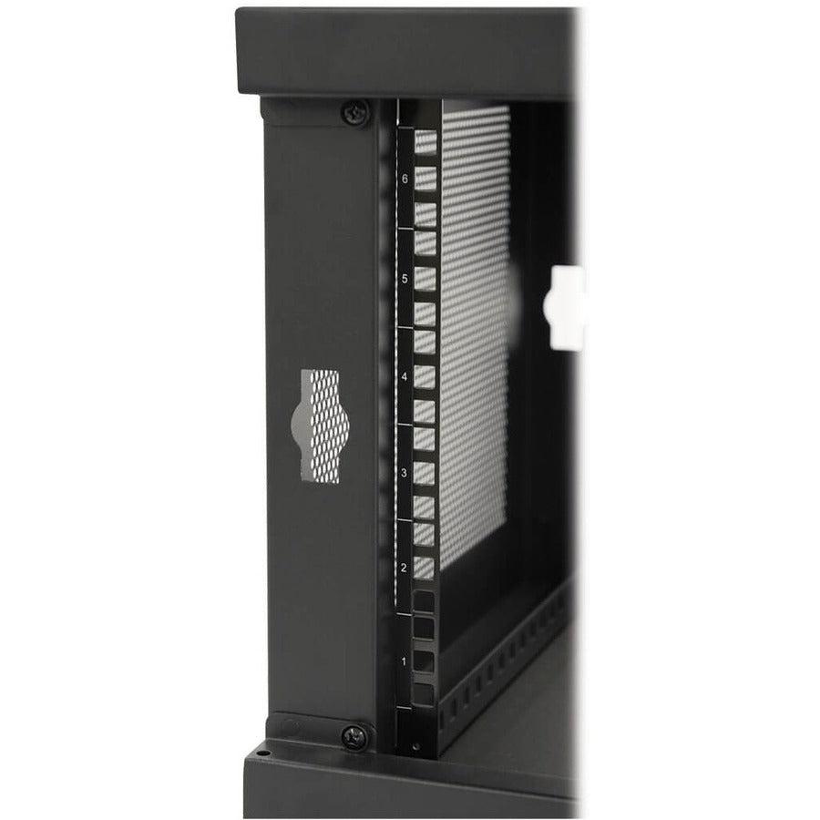 Tripp Lite Srw6Ukd Smartrack 6U Low-Profile Switch-Depth Knock-Down Wall-Mount Mini Rack Enclosure