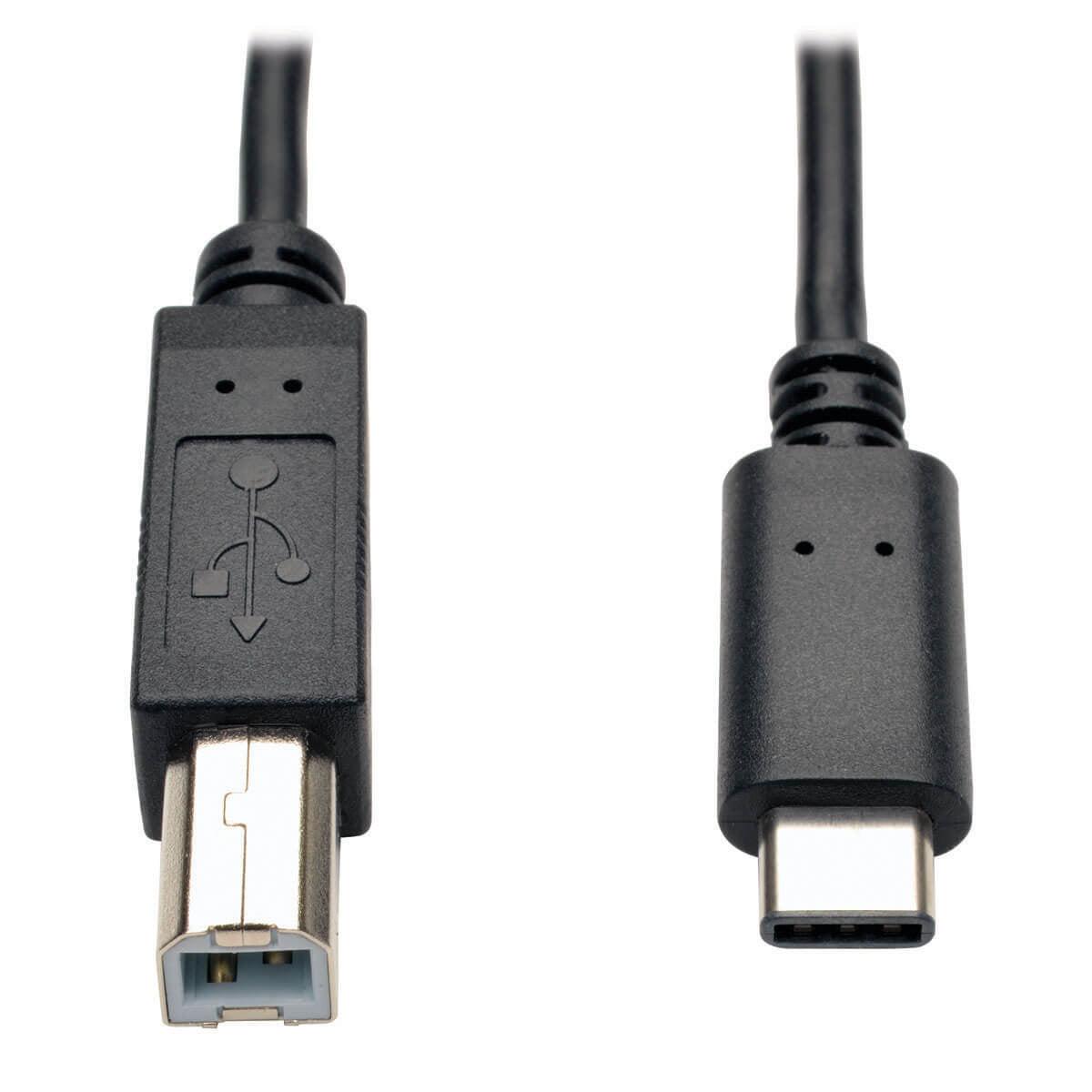 Tripp Lite U040-006 Usb-C To Usb-B Cable - Usb 2.0, (M/M), 6 Ft. (1.83 M)