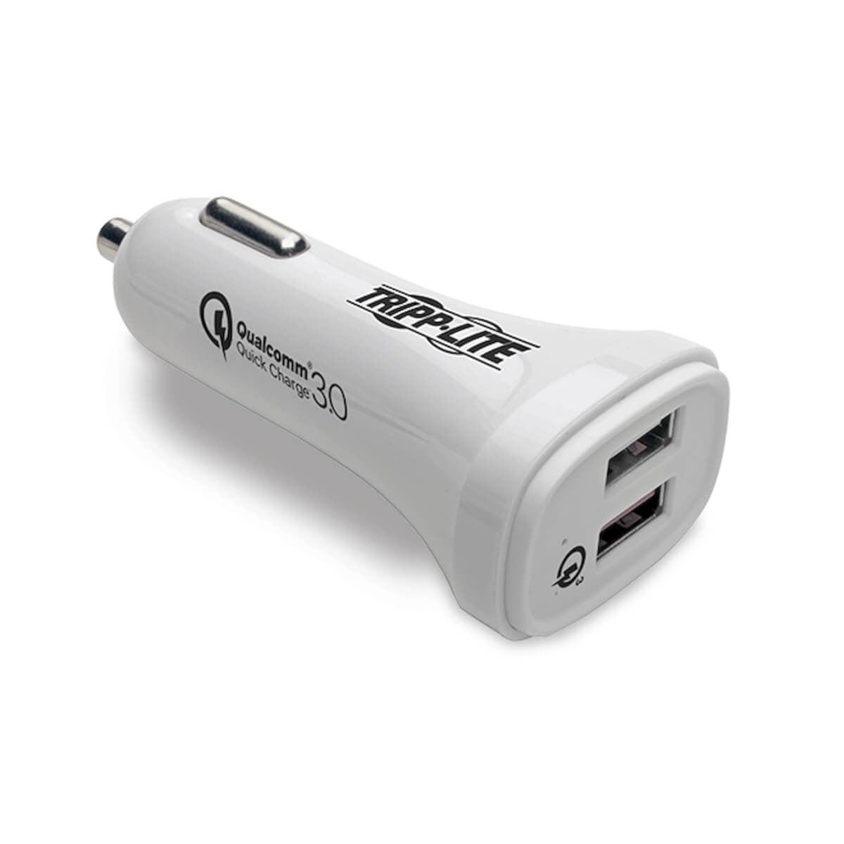 Tripp Lite U280-C02-S-Qc3U Dual-Port Usb Car Charger, Quick Charge - Dual Usb-A 3.0, Ul 2089 Certified