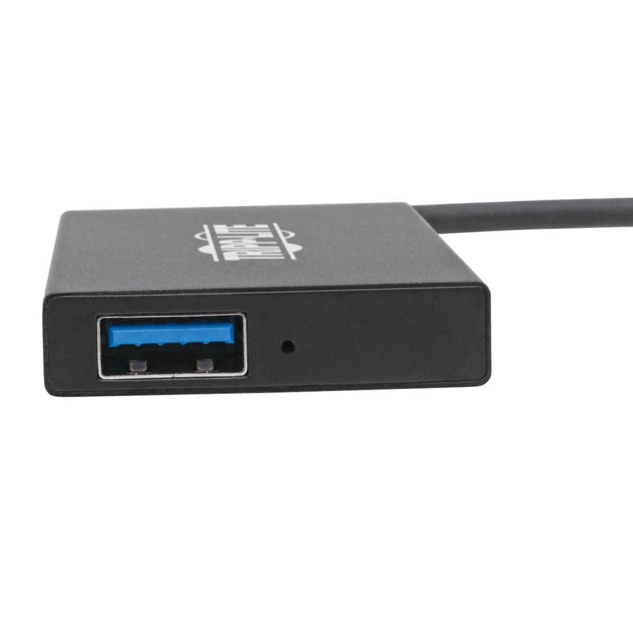 Tripp Lite U360-004-4A-Al 4-Port Usb 3.0 Superspeed Slim Hub, 5 Gbps - 4 Xusb-A , Portable, Aluminum