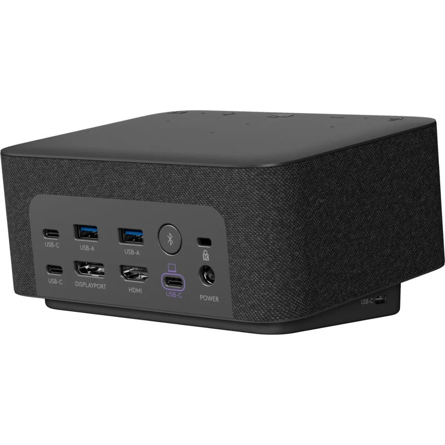 USB C Docking Station - Logitech Logi Dock with Speakerphone & HDMI DisplayPort | TecISoft 986-000025