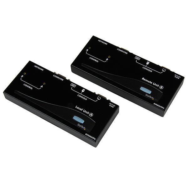 USB VGA KVM Console Extender CAT5 - Remote Server Access Solution | StarTech.com SV565UTPU