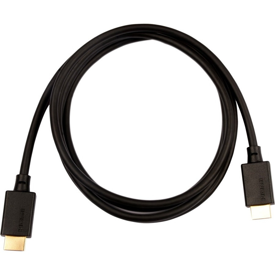 V7 Black Video Cable Pro HDMI Male to HDMI Male 2m 6.6ft V7HDMIPRO-2M-BLK