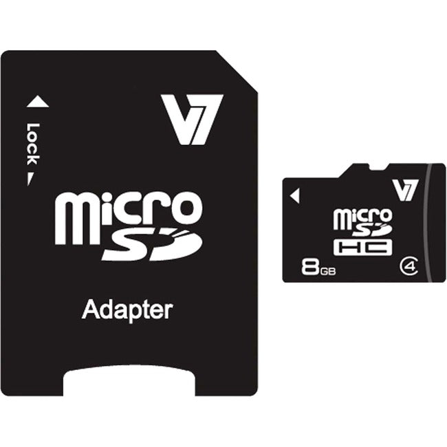 V7 microSDHC VAMSDH8GCL4R-1N
