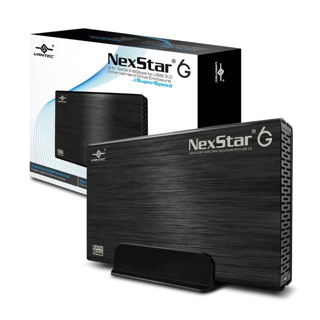 Vantec Nexstar 6G Nst-366S3-Bk 3.5 Inch Sata3 To Usb 3.0 External Hard Drive Enclosure (Black)