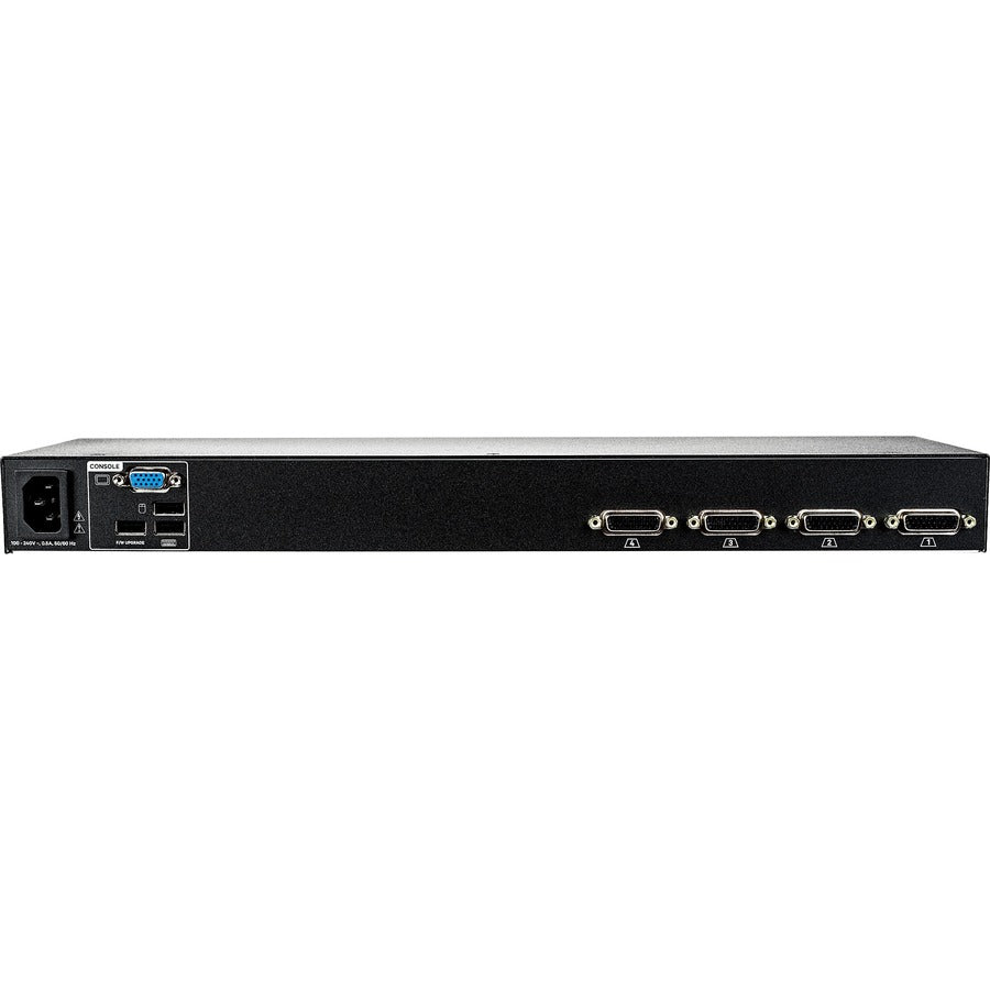 Vertiv Avocent 1X4 Kvm Switch With Usb, Push (Touch) Button Switching, Keystroke Switching, Cascade Support, Internal Power Supply