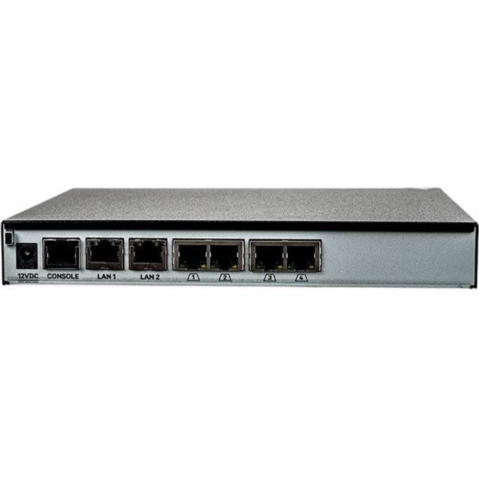 Vertiv Avocent 4-Port Acs800 Serial Console With Analog Modem, External Ac/Dc Power Brick - Global Datacenter Pdu Power Cord